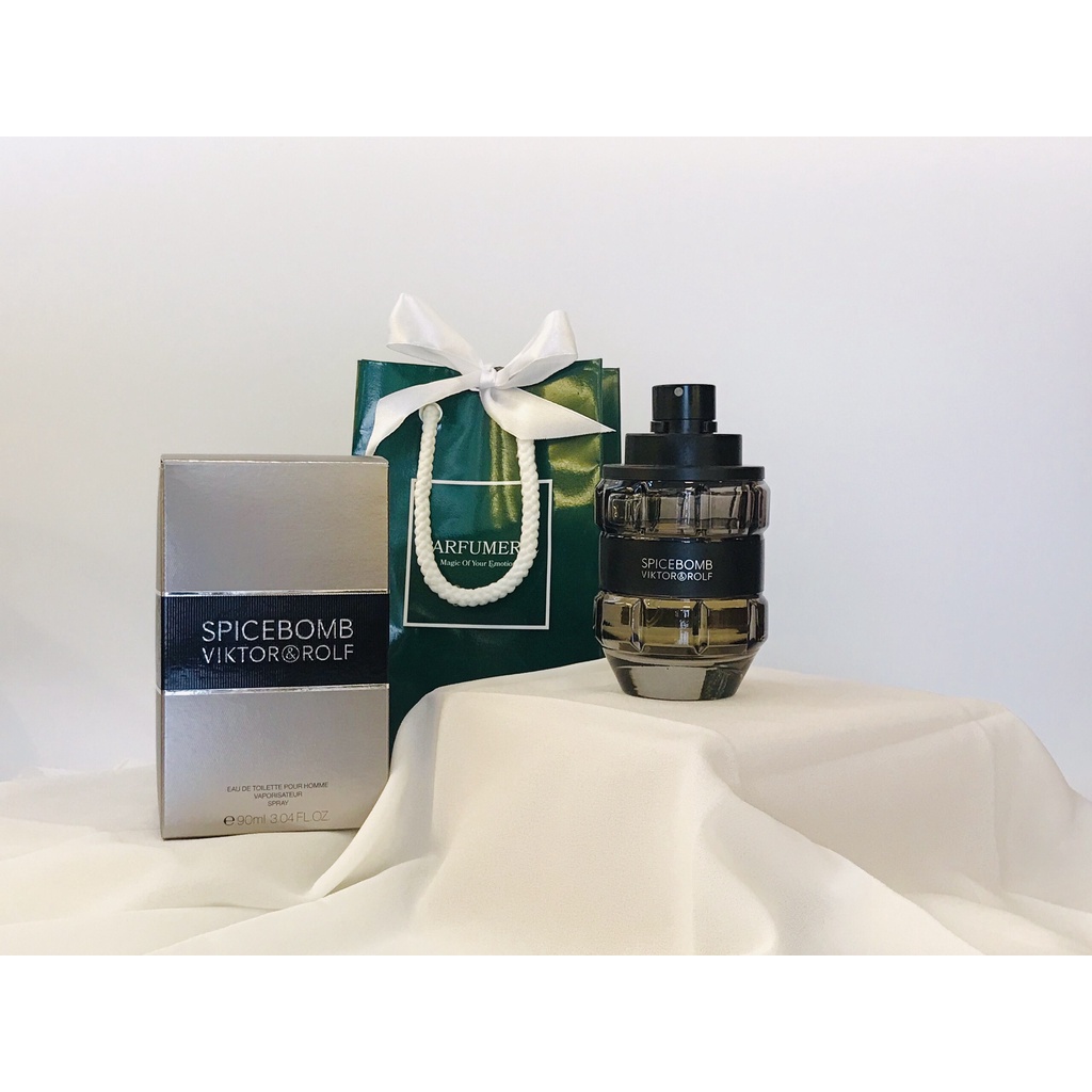 Nước hoa nam V&R Spicebomb mạnh mẽ, nam tính đầy sang trọng