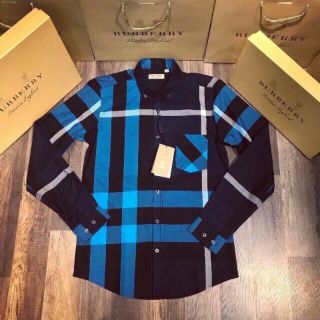 Áo sơmi kẻ burberry