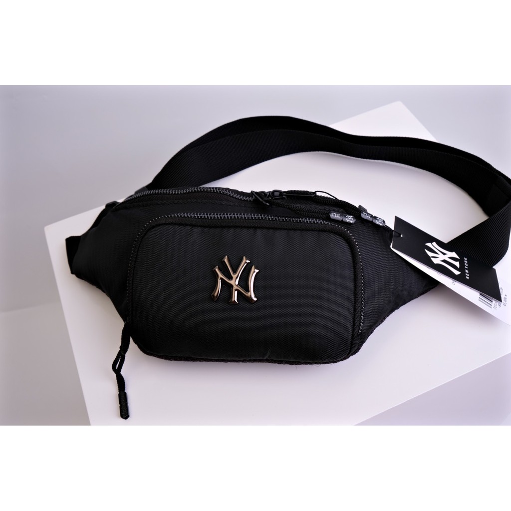 Túi bao tử | Túi đeo chéo| 2 ngăn Ny | Logo kim loại | Polyester cao cấp | BigBuy360 - bigbuy360.vn