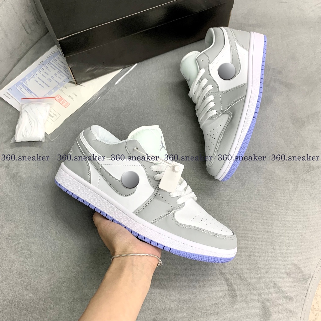 GIÀY THỂ THAO XÁM ĐẾ XANH THẤP ⚡CHUẨN 1:1⚡,GIÀY SNEAKER NAM NỮ | BigBuy360 - bigbuy360.vn