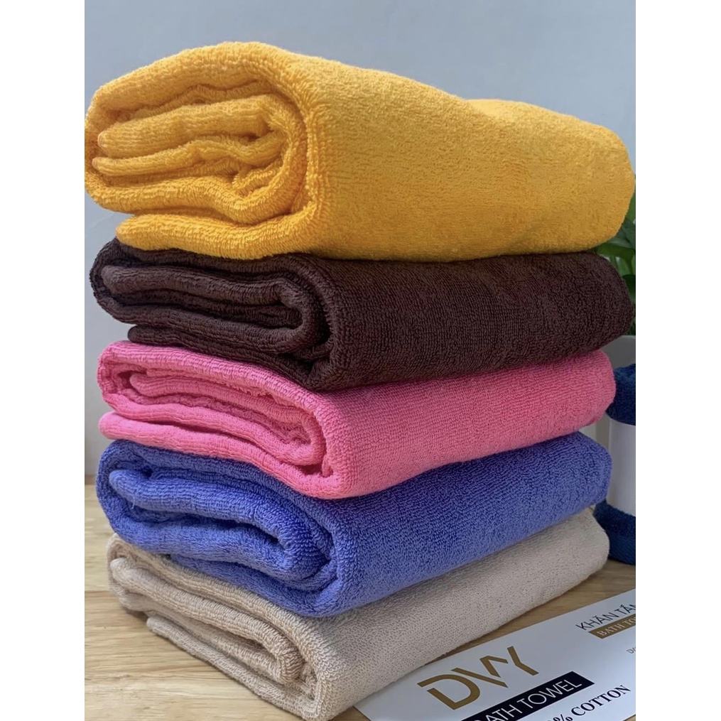 Khăn tắm cotton xuất dư, kt 70*140cm, nặng 320g