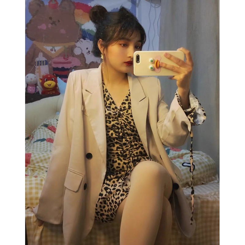 VEST + VÁY BEO [Hàng có sẵn]