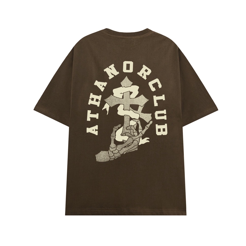 Áo phông local brand ATHANOR form rộng tay lỡ chất cotton premium mẫu athanor club