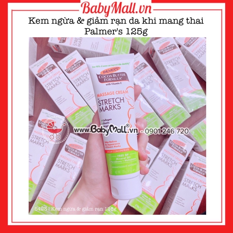 Kem ngừa và giảm rạn da khi mang thai Palmer's 125g 5423