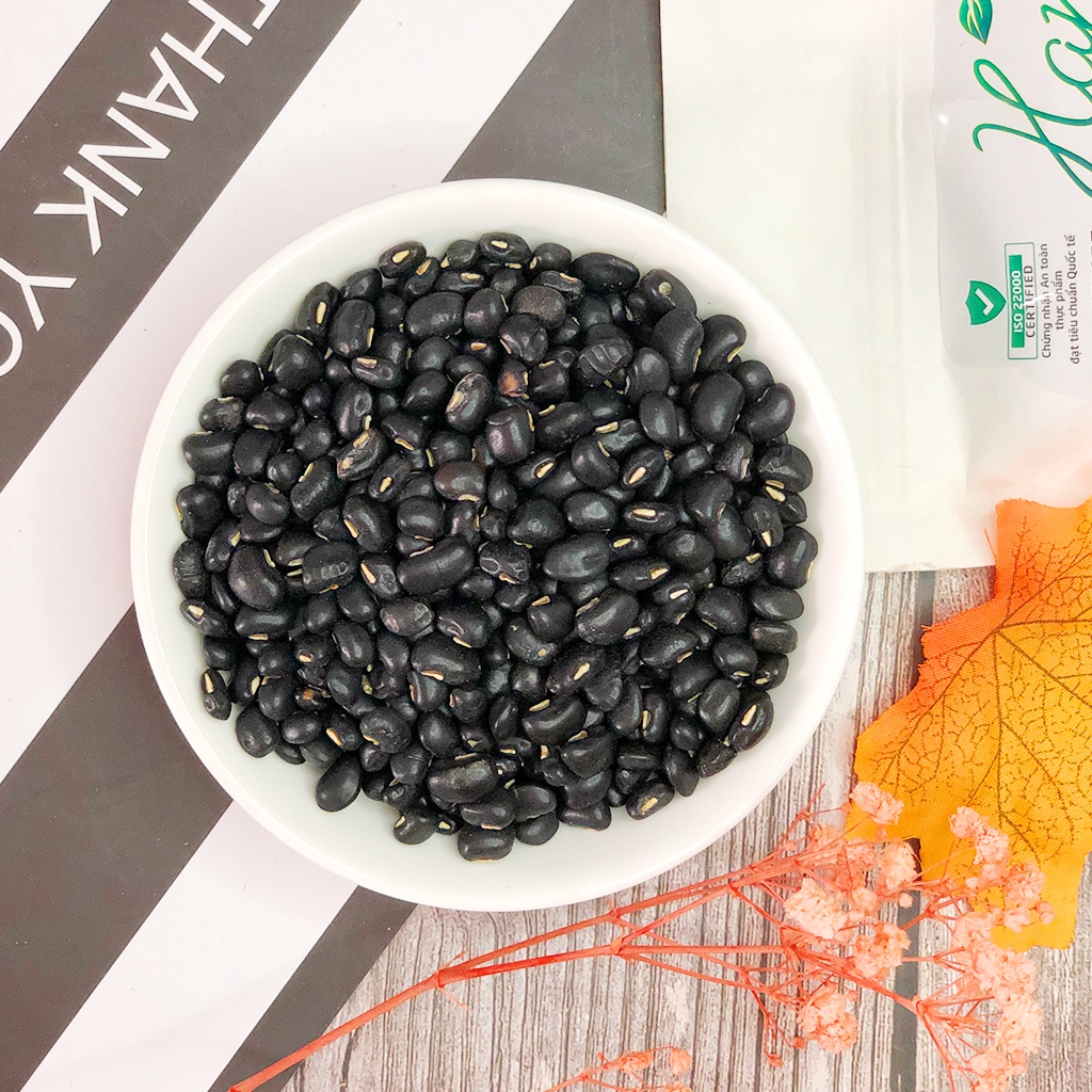 1KG Đậu Đen Xanh Lòng Hữu Cơ Giống Thuần Chủng Không Biến Đổi Gen, Loại Hạt Nhỏ Loại 1  HANI HEALTHY FOOD