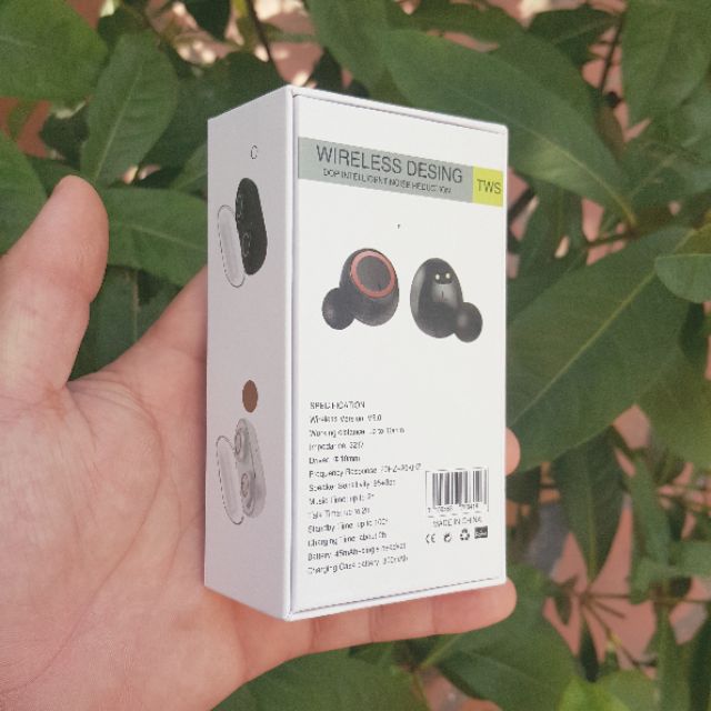 [NGUYÊN SEAL] Tai Nghe Bluetooth Thể Thao TWS 8D DT-2 thế hệ mới 2019 - Bluetooth 5.0 Mới Nhất - Dock Sạc Xịn