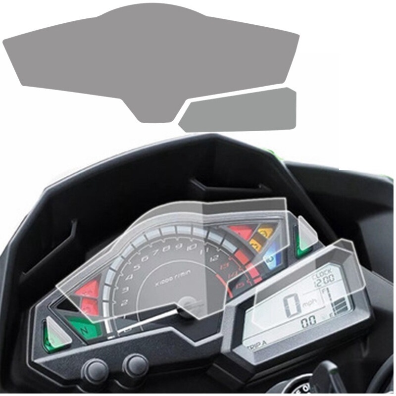 Miếng Dán Bảo Vệ Màn Hình Đồng Hồ Đo Tốc Độ Cho KAWASAKI NINJA250R NINJA300 Z300 Z250 2013-2021