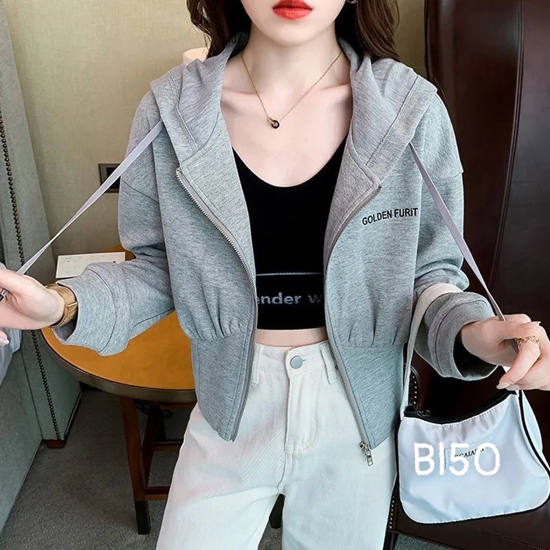 Áo khoác nữ chất liệu nỉ trơn dày dặn ấm áp có mũ Shop Rubysan (BL50)