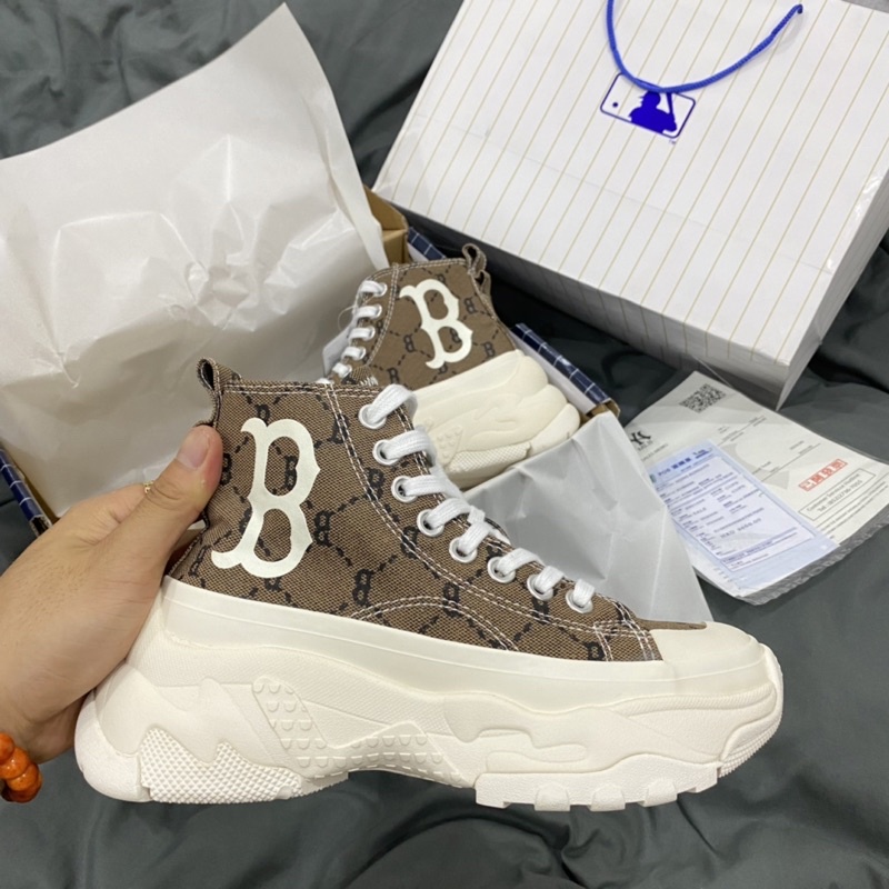 GIÀY ML.B CHUNKY HIGH MONO BROWN LAI AU