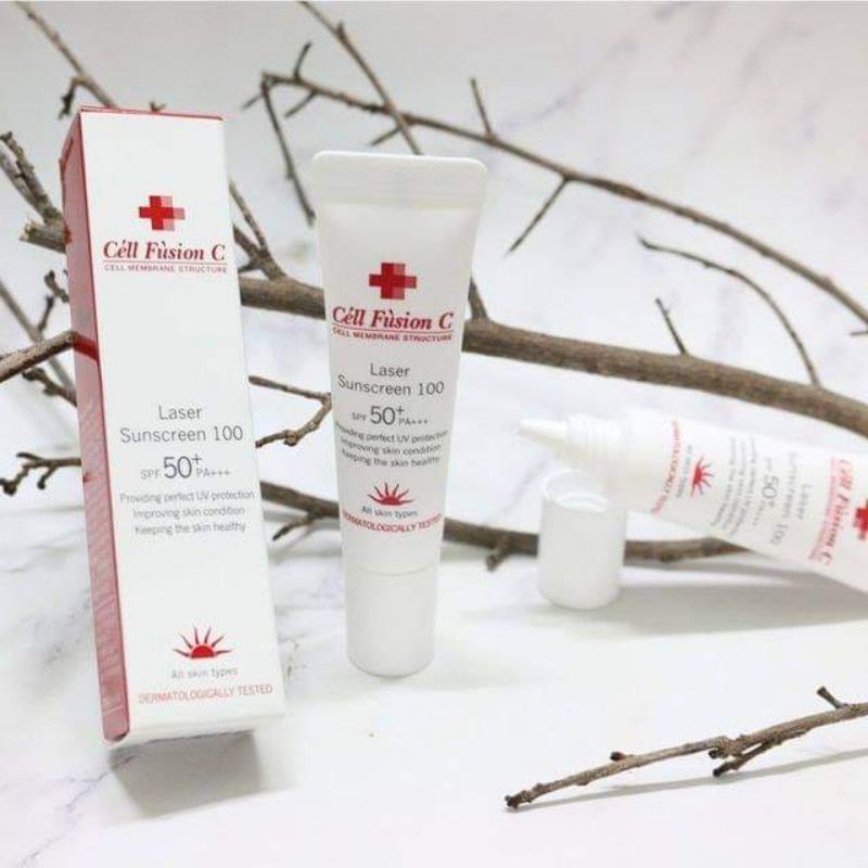 Kem chống nắng Cell Fusion C Laser /Toning Suncreen Đỏ 50ml