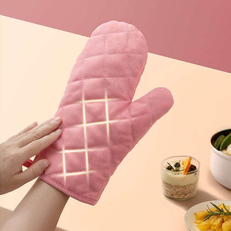 Găng, bao tay chịu nhiệt nhà bếp, dùng cho lò vi sóng nướng bánh