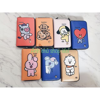 Bóp tiền Cooky Tata Chimmy Shooky Koya Rj Mang mới