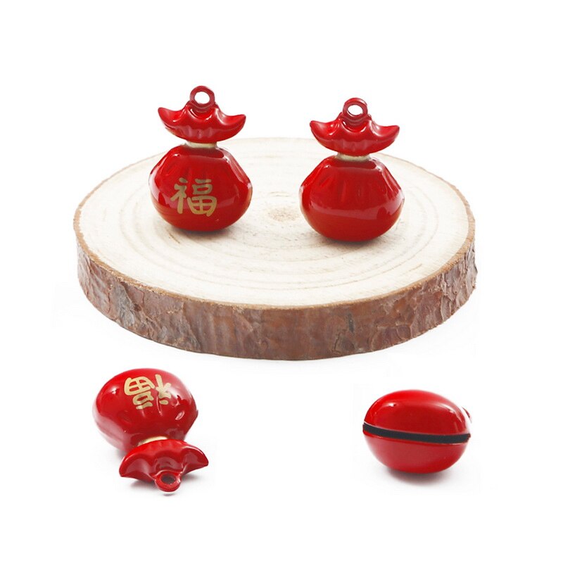 Chuông leng keng hình 12 con giáp dùng trang trí tiệc Giáng sinh/ làm đồ thủ công