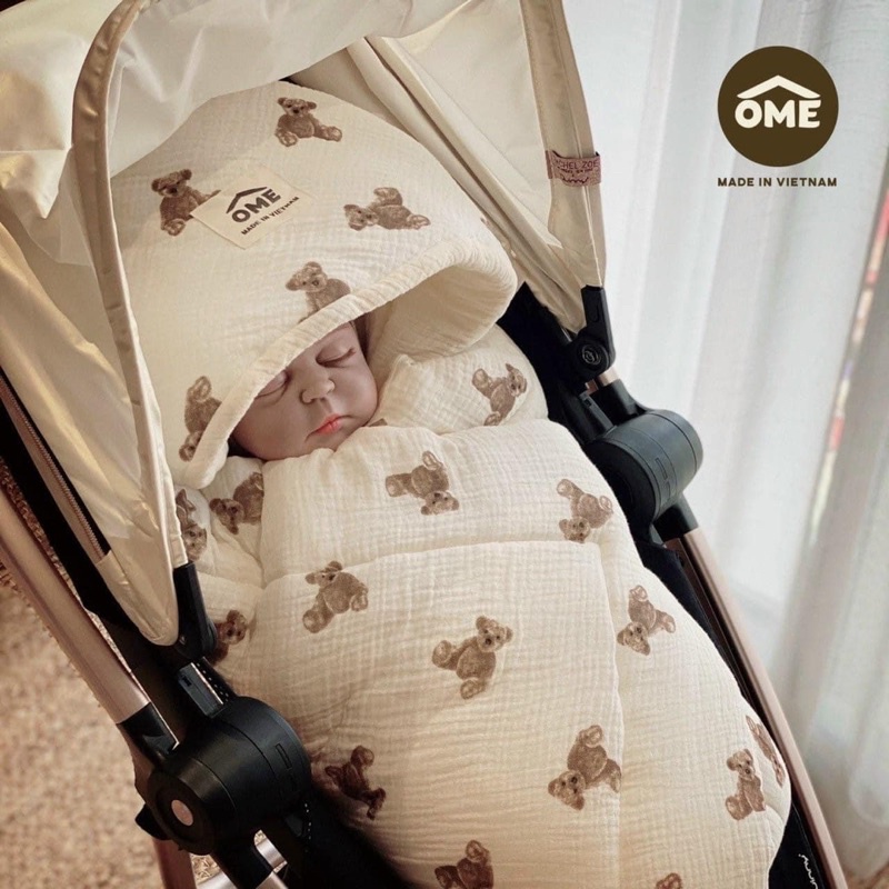 [ OME ] Chăn ủ trần bông cao cấp ome