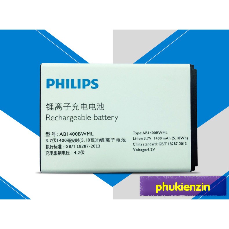 Pin điện thoại Philips S308