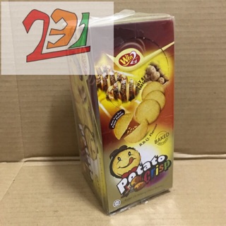 Hộp 20 Túi Bánh Khoai Tây Giòn Potato Crispy BBQ 400g
