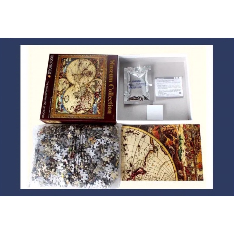 Đồ chơi xếp hình LEGOGI PUZZLE VAN GOGH 1000 mảnh size 50*75 CM đồ chơi trang trí trưng bày phòng quà tặng sinh nhật