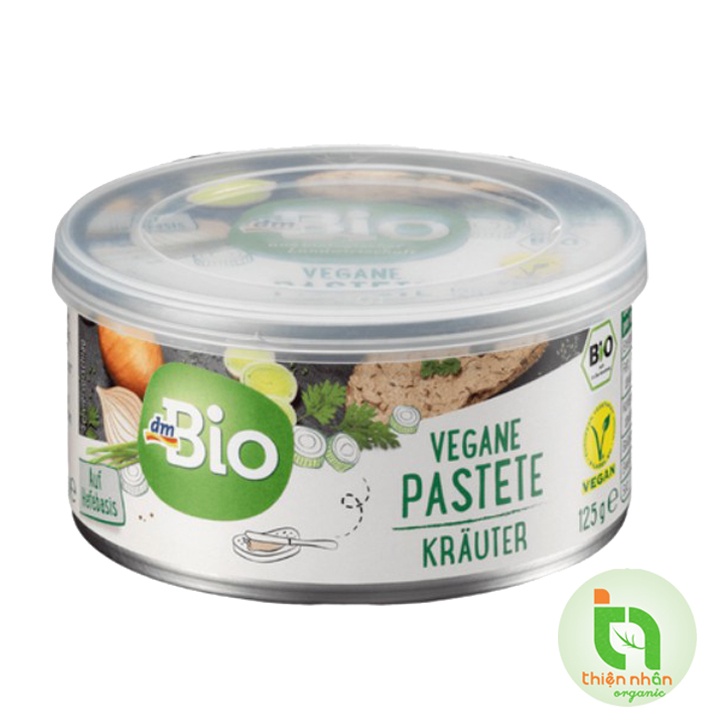 Pate thuần chay hữu cơ DM Bio và Pural 125g