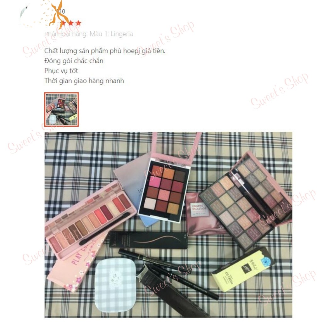 Bảng Phấn Mắt💖FREESHIP💖Bảng Phấn Mắt Lameila Lingeria 15 Ô Siêu Mịn Hàng Nội Địa Trung | BigBuy360 - bigbuy360.vn
