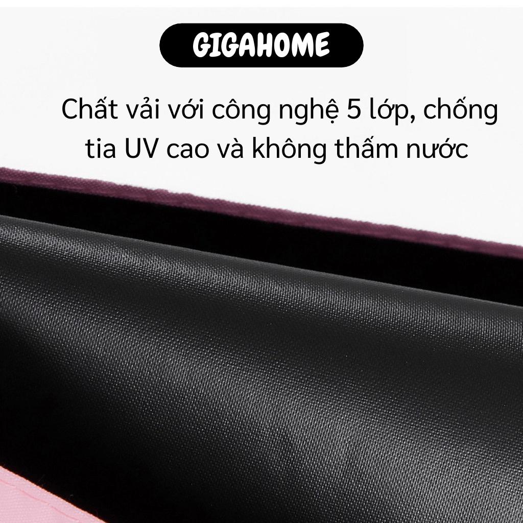 Dù Gấp Gọn GIGAHOME Ô Dù Cầm Tay Mini Đi Mưa, Nắng Chống Tia UV Kèm Hộp Tiện Dụng Bỏ Túi 7915