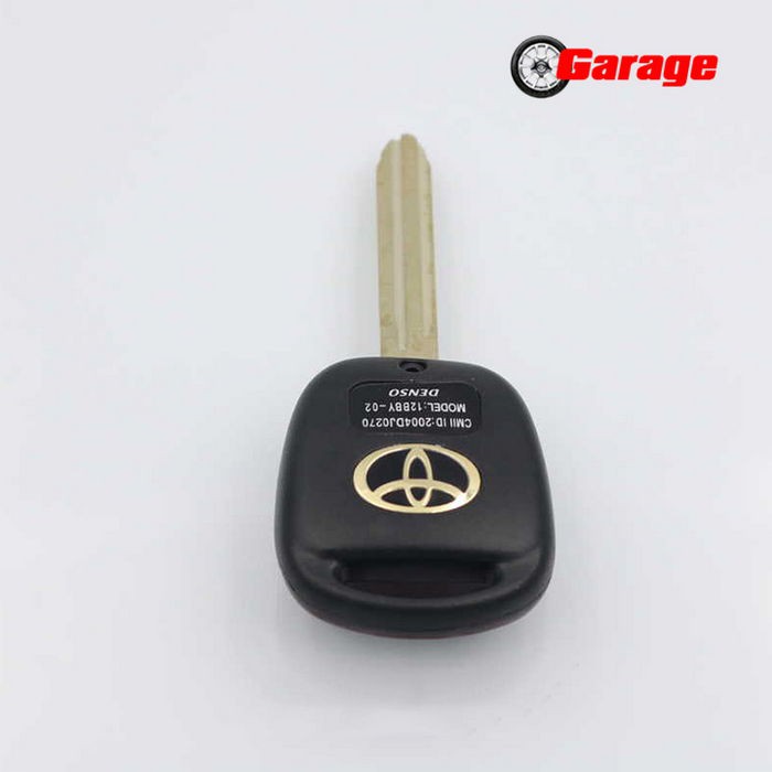 Vỏ chìa khóa Toyota Prado, Land Cruiser, Yaris 2 nút Type 2 chìa thẳng