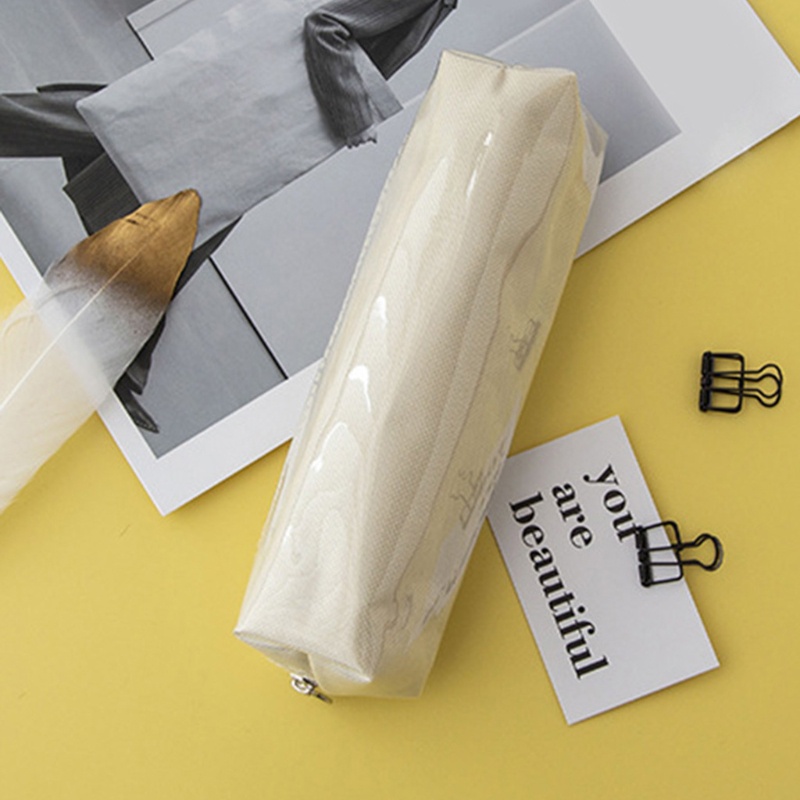 Túi Đựng Bút Chì Họa Tiết Cô Gái Dễ Thương Dành Cho Học Sinh Tiểu Học