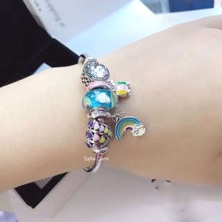 Hạt charm treo cầu vòng