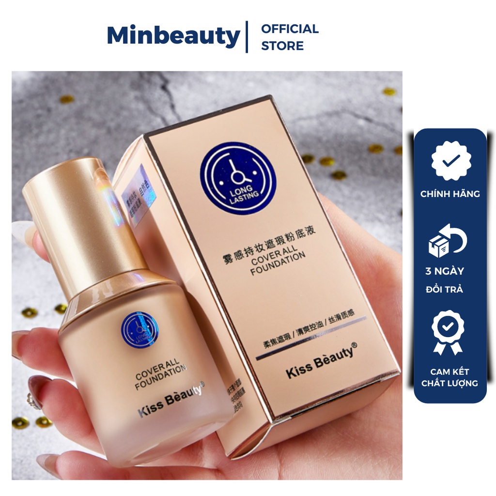 Kem Nền Che Khuyết Điểm Kiểm Soát Dầu BB Cream Kiss Beauty