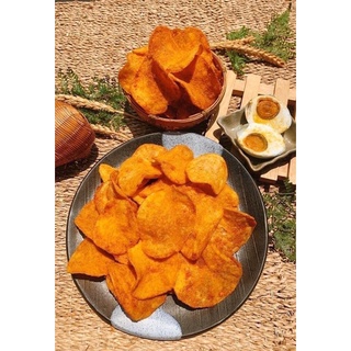 Snack khoai tây trứng muối