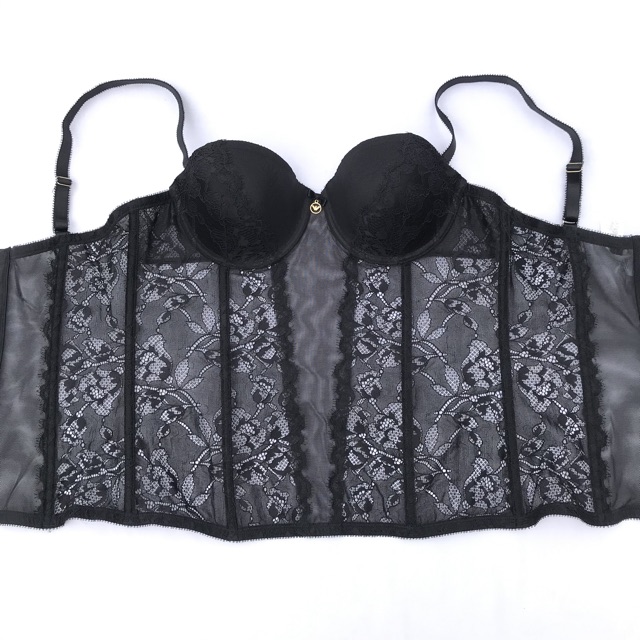 BST armani áo ngực croset váy ngủ bodysuit