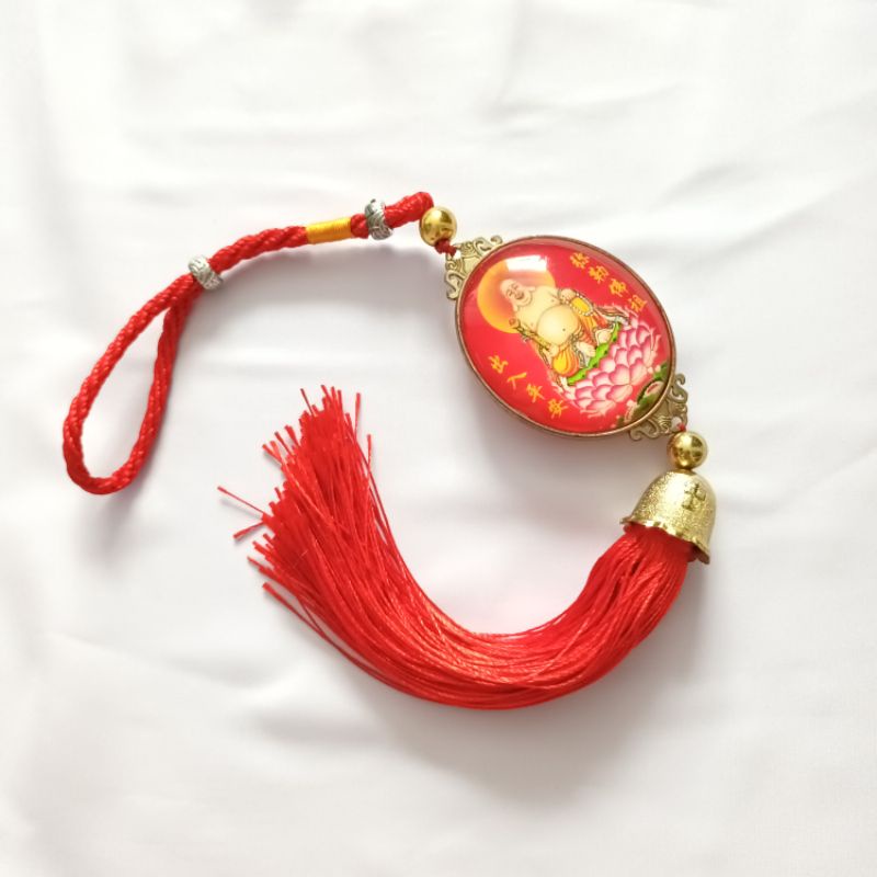 Dây phật bình an treo xe hơi, thuật phong thủy, trấn trạch, cầu bình an