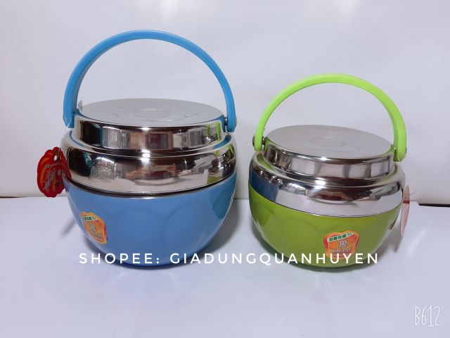 Cặp lồng inox giữ nhiệt đựng cơm, cháo, thức ăn ..