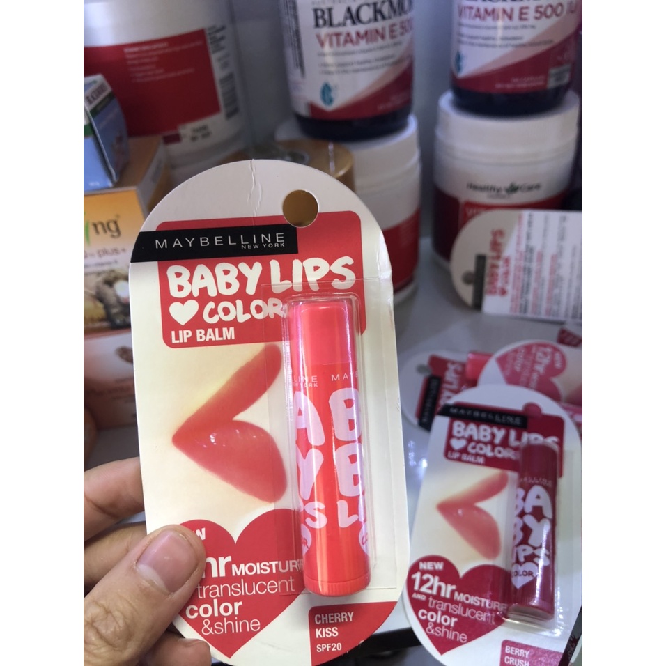 Son Dưỡng màu Maybelline Baby Lips SPF20