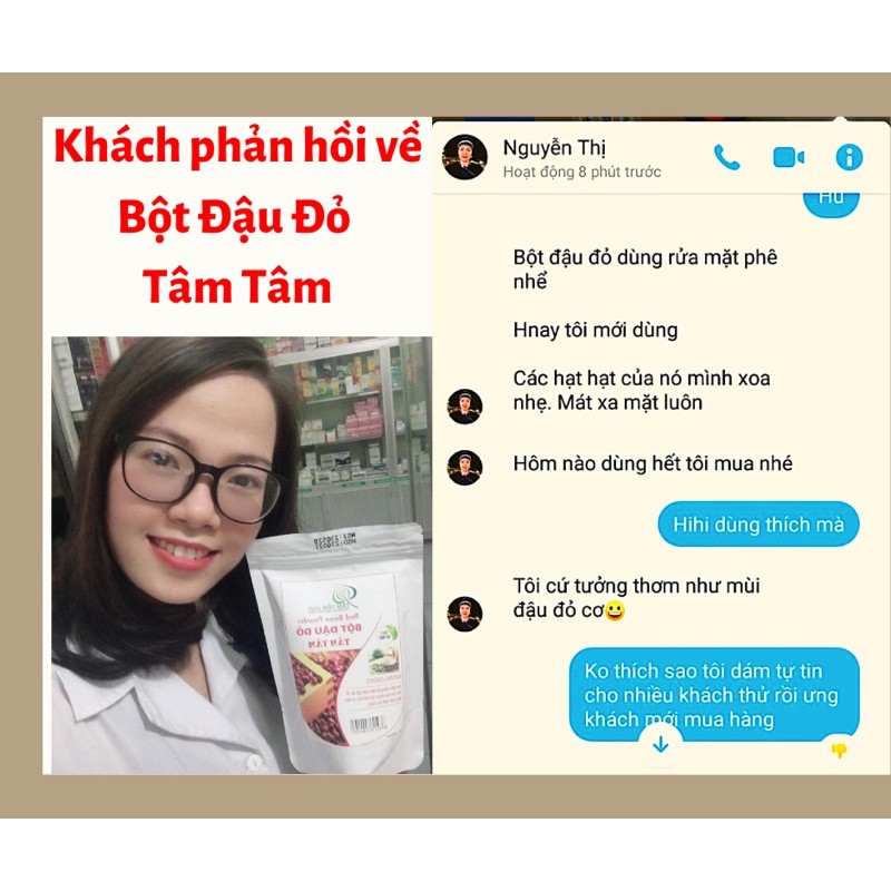 ✅ BỘT ĐẬU ĐỎ TÂM TÂM