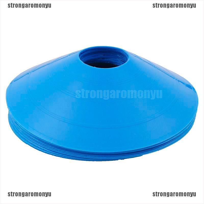 Set 10 Đĩa Đánh Dấu Hình Nón Dùng Trong Luyện Tập Đá Banh