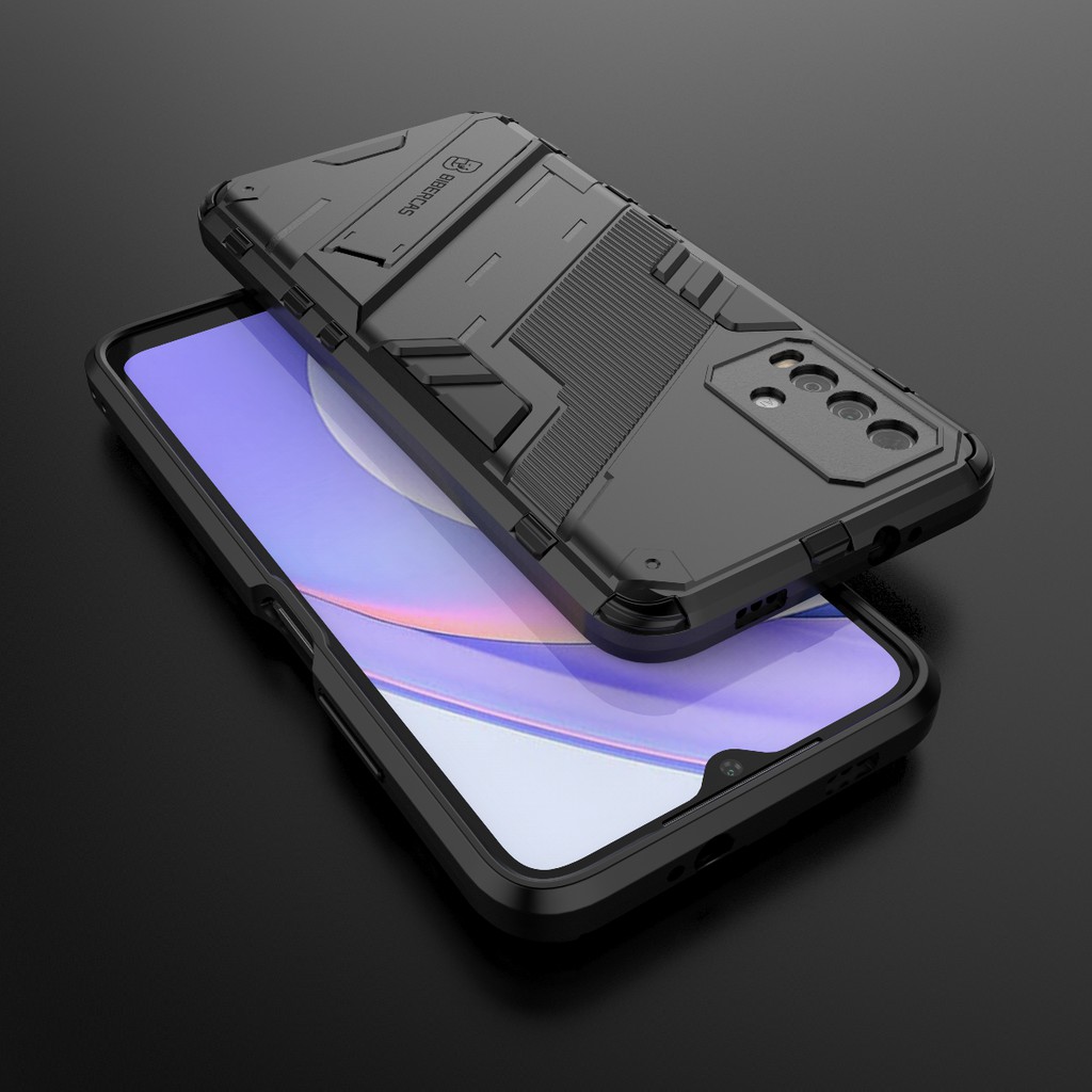Ốp lưng Redmi 9T / Redmi Note 9 4G Iron Man Ver 2 chống sốc giá đỡ xem phim bảo vệ toàn diện