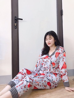 Bán sỉ bộ lụa pijama sang choảnh
