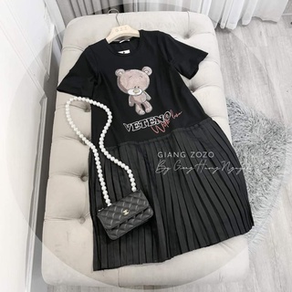 VÁY XUÔNG ĐUÔI CÁ GẤU