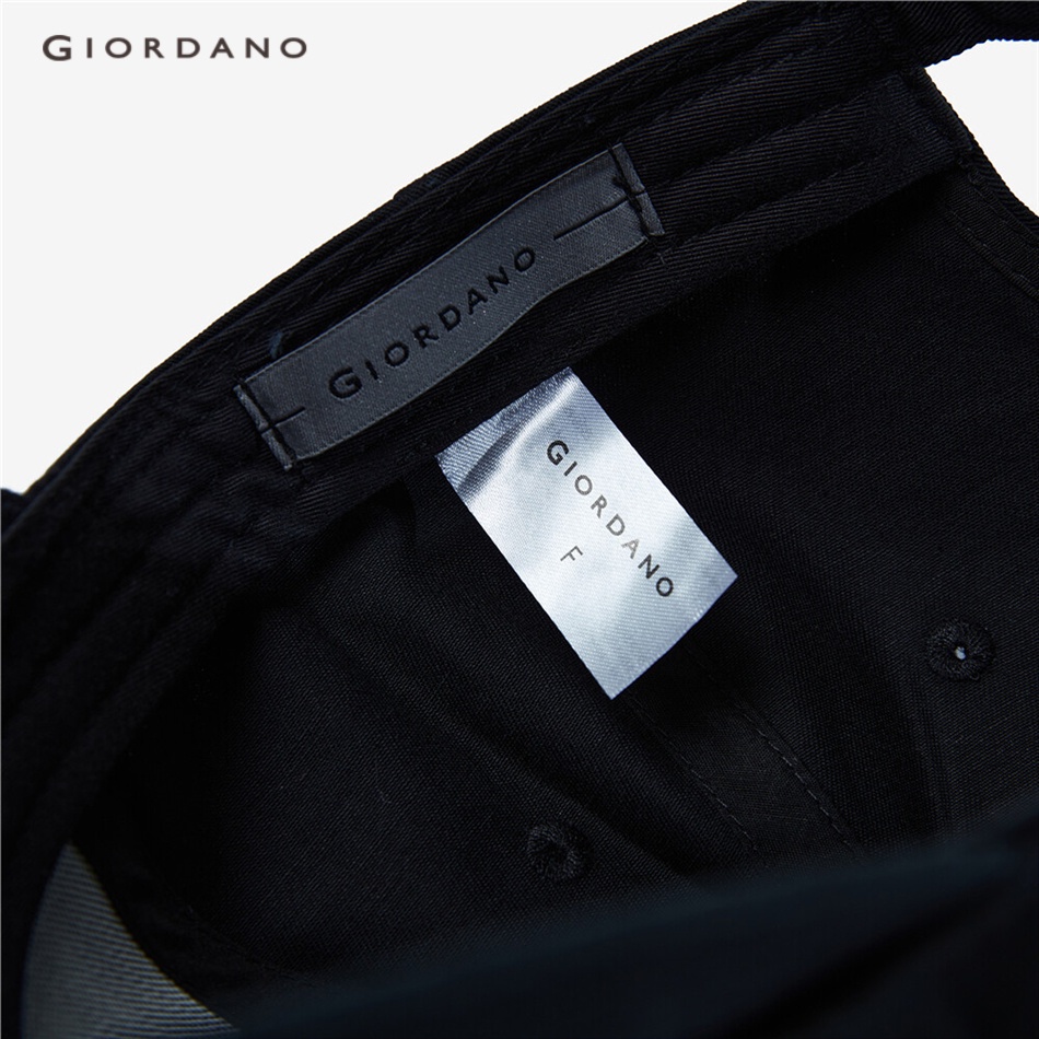 Mũ GIORDANO 01201003 họa tiết huy hiệu sư tử có thể điều chỉnh thời trang dành cho nam