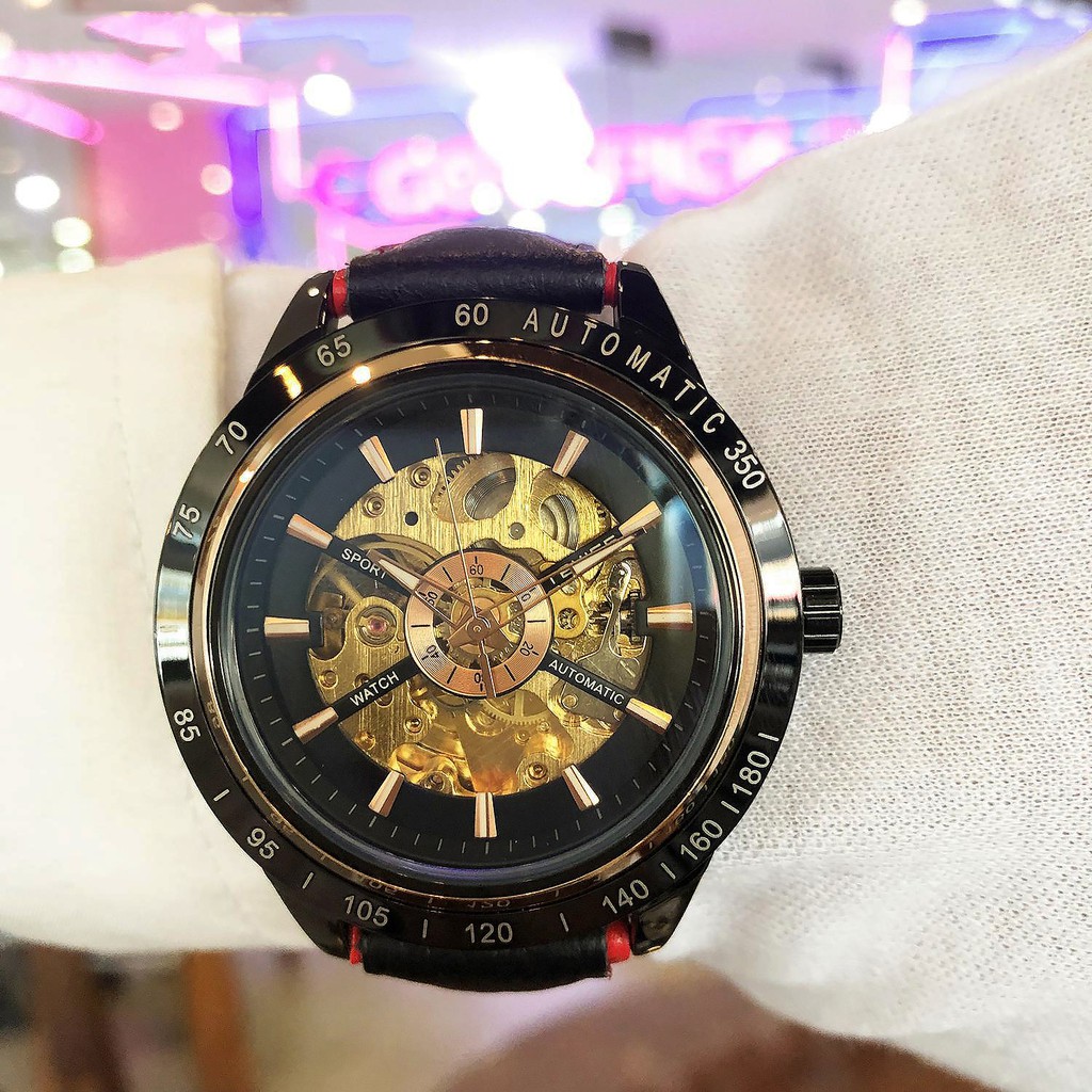 Đồng hồ , đồng hồ nam Tevise N868 Automatic, full box và thẻ bảo hành 3 năm, chống xước chống nước, dây da cao cấp | BigBuy360 - bigbuy360.vn