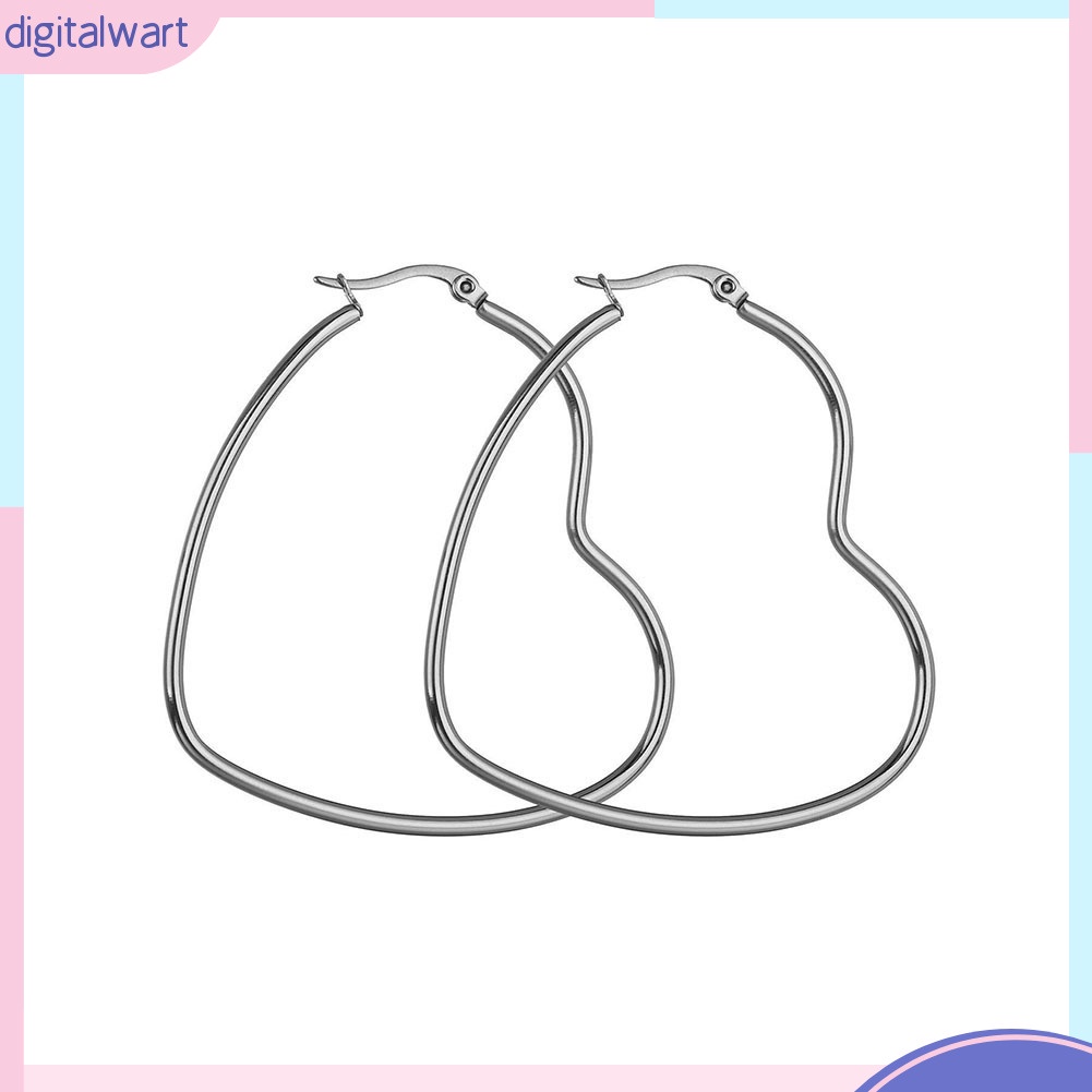 Đôi bông tai hình trái tim xinh xắn cho nữ