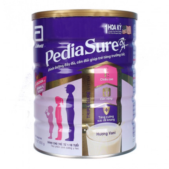 Sữa bột Pediasure 1.5kg 8/2022