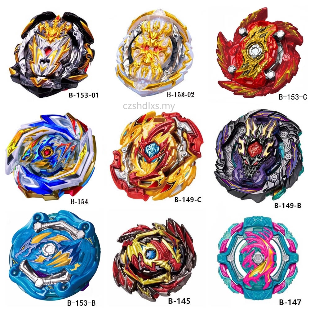 Beyblade Burst GT B-153 Prime Apocalypse B149 Lord Springgan Triple Booster B-145 Venom Diabolos B-1