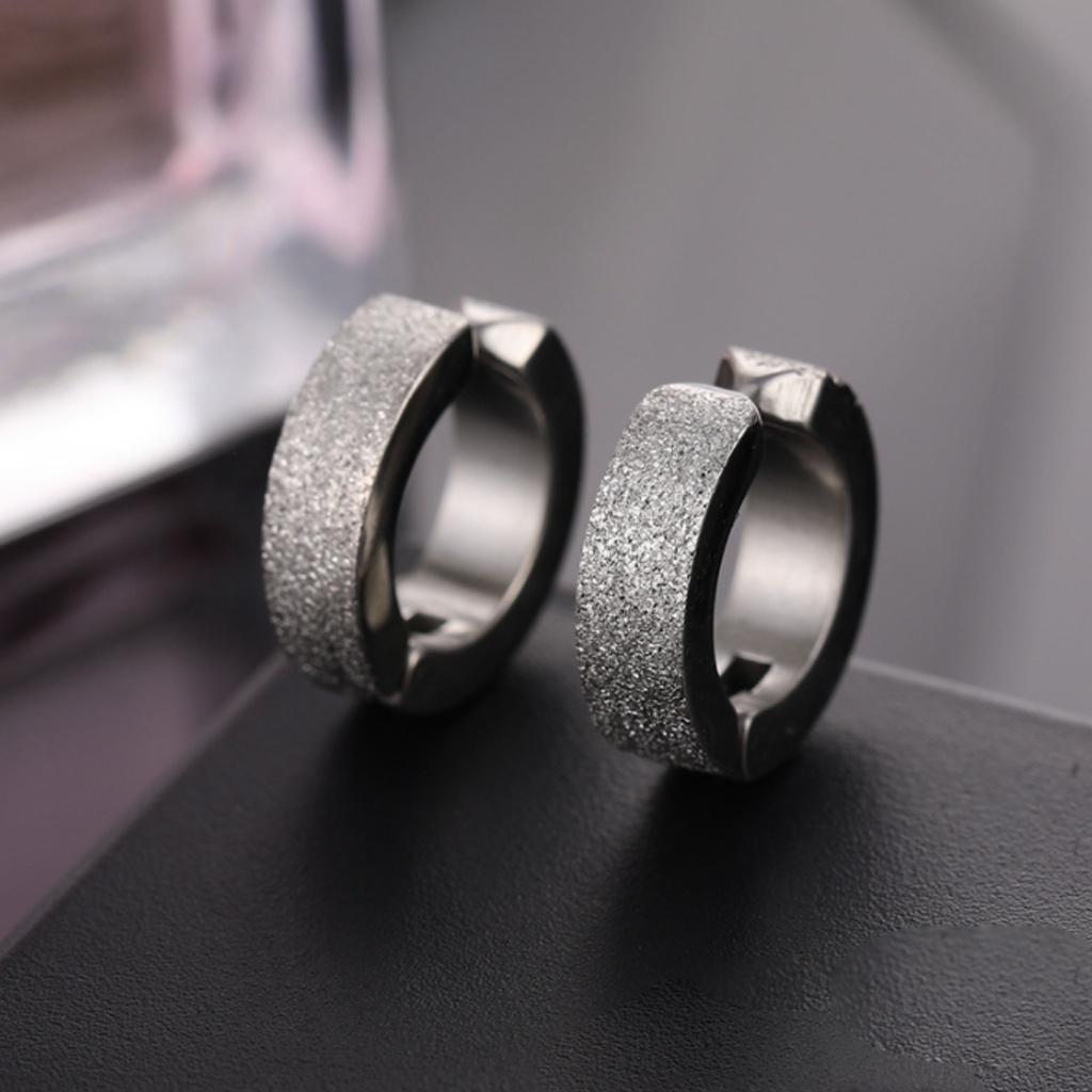 Khuyên tai kẹp không cần bấm lỗ, khuyên tai nam nữ đính đá zircon lấp lánh cao cấp