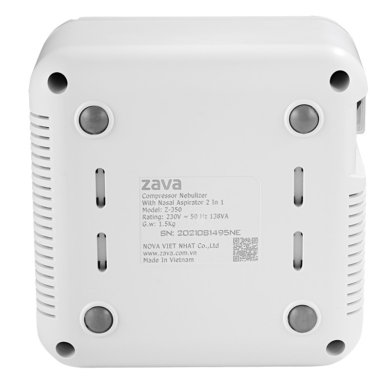 Máy Hút Dịch Mũi Cho Bé ZAVA Z350 Có Điều Chỉnh Lực Hút - Máy Hút Đờm Trẻ Em Có Tính Năng Xông Khí Dung Cho Cả Gia Đình