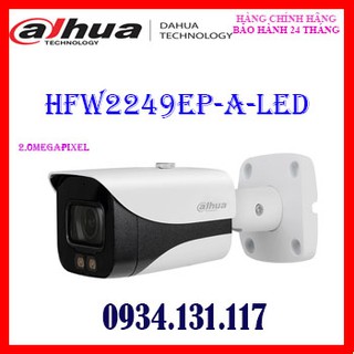 Camera hdcvi hồng ngoại 2.0 megapixel dahua hac-hfw2249ep-a-led