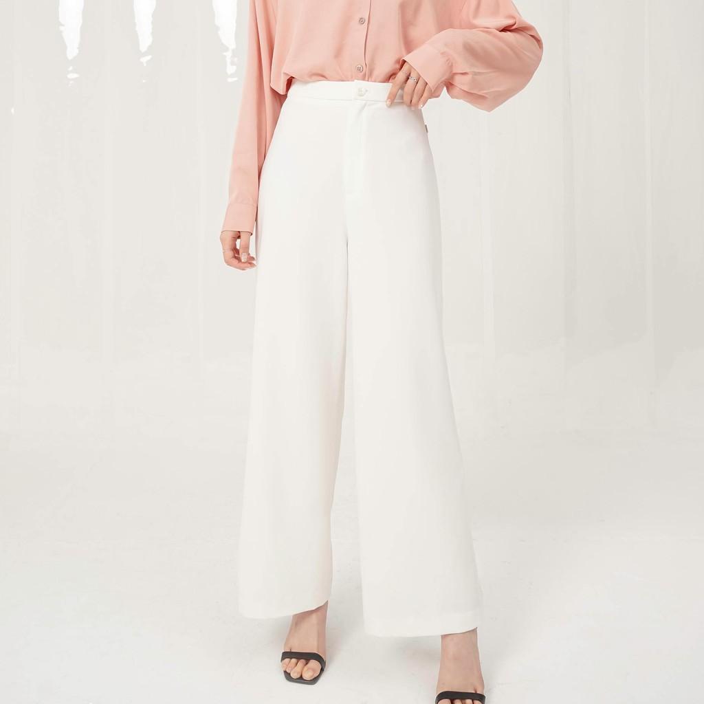 Quần Cullote suông rộng lưng cao có túi Rudi [Méo Shop] | BigBuy360 - bigbuy360.vn