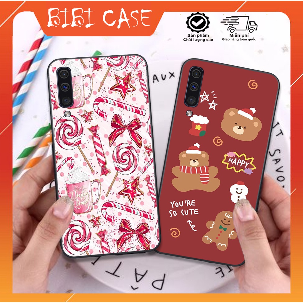Ốp lưng Samsung A30 / A50 / A50S / A70 bộ hình kẹo gậy, bánh quy NOEL cực cute, dễ thương