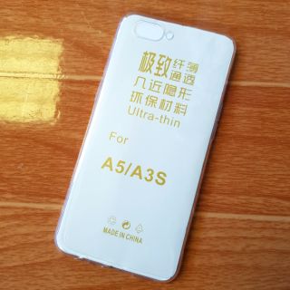 Ốp lưng Oppo A3s dẻo silicon trong suốt