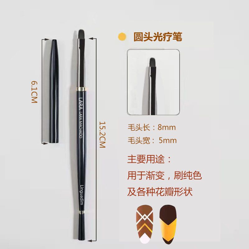 Bộ cọ vẽ nét, vẽ màu nước, cọ đầu tròn trang trí móng